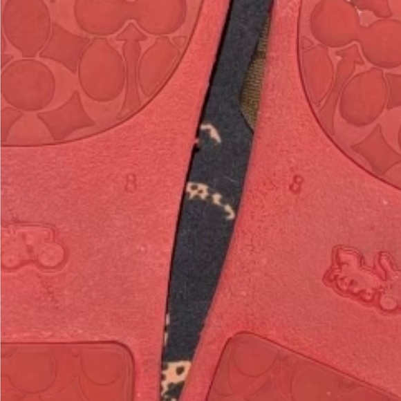 Coach Woman’s Strawberry Slides.  Size 8.  Great condition. - Picture 3 of 5
